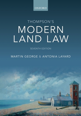 Thompson's Modern Land Law 0198828020 Book Cover