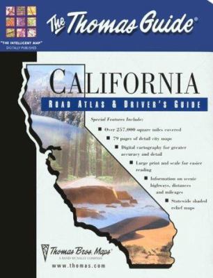 California Road Atlas & Driver's Guide 1581743319 Book Cover