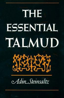 The Essential Talmud 0465020631 Book Cover