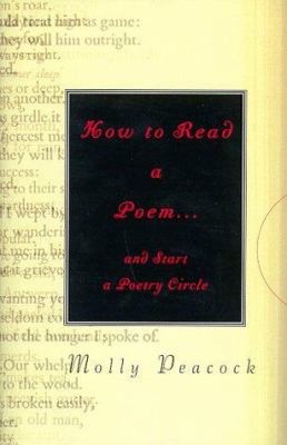 How To Read a Poem...and Start a Poetry Circle 1573221287 Book Cover