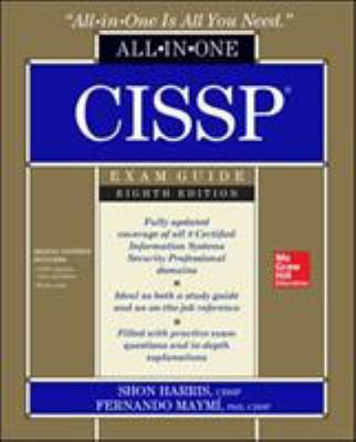 Cissp All-In-One Exam Guide, Eighth Edition 1260142655 Book Cover