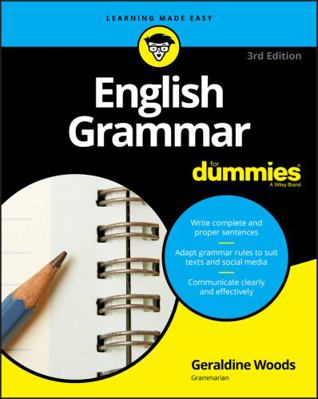 English Grammar for Dummies 1119376599 Book Cover