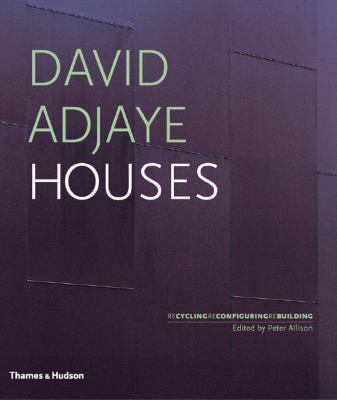David Adjaye: Houses 0500286310 Book Cover