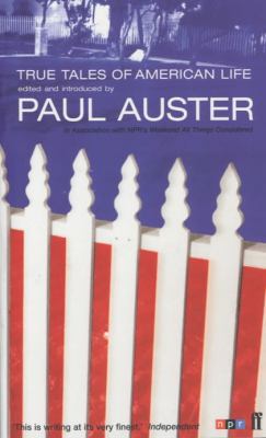 (auster).true tales of american life 0571214630 Book Cover