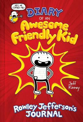 Diary of an Awesome Friendly Kid: Rowley Jeffer... [Large Print] 1432866346 Book Cover