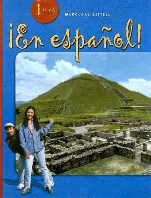 ?en Espa?ol!: Student Edition Level 1 2004 [Spanish] B0073C2AA6 Book Cover