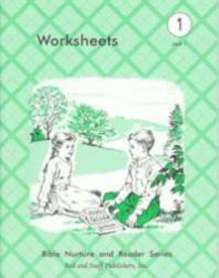 Worksheets grade 1 unit 1 Bible Nurture and Rea... 0739903594 Book Cover