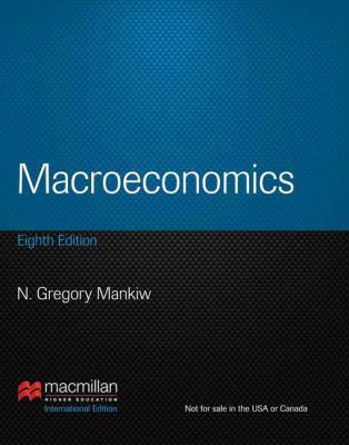 Macroeconomics. N. Gregory Mankiw 1464121672 Book Cover