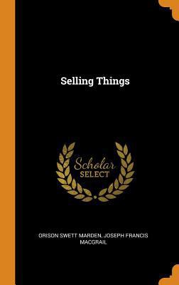 Selling Things 0342708104 Book Cover