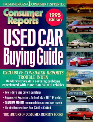 Used Car Buying Guide, 1995 (Consumer Reports U... 0890438137 Book Cover