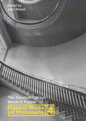 Central Works of Philosophy, Volume 1: Ancient ... 0773530150 Book Cover
