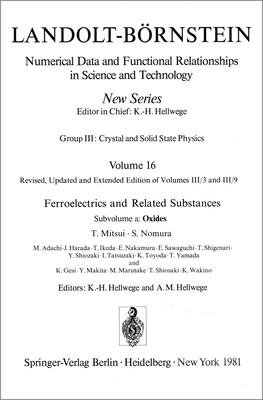 Oxides / Oxide 3540098801 Book Cover