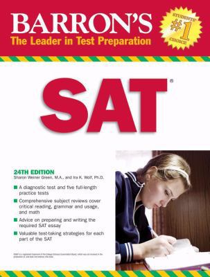 Barron's SAT 0764138030 Book Cover