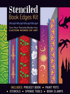 Stenciled Book Edges Kit: Turn Your Favorite Bo... 0785845631 Book Cover