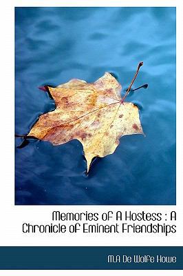 Memories of a Hostess: A Chronicle of Eminent F... 111533333X Book Cover