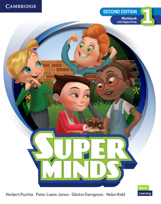 Super Minds Level 1 Workbook with Digital Pack ... 1108903533 Book Cover