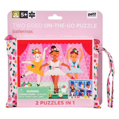 Ballerina Two-Sided On-The-Go Puzzle B08CY14952 Book Cover