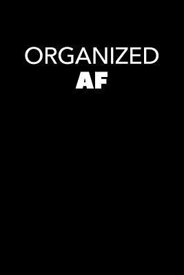 Organized AF: Graph Paper Notebook, 6x9 Inch, 1... 1073591409 Book Cover