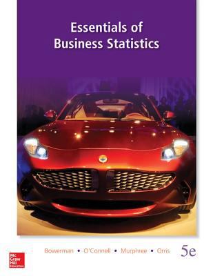 Essentials of Business Statistics 0077641205 Book Cover