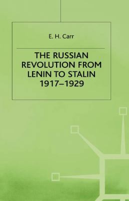 The Russian Revolution from Lenin to Stalin, 19... 0333233425 Book Cover