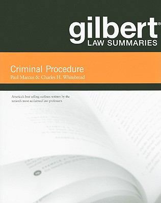 Criminal Procedure 0314194339 Book Cover