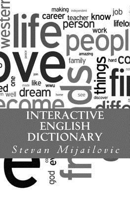 Interactive English Dictionary 1985336898 Book Cover