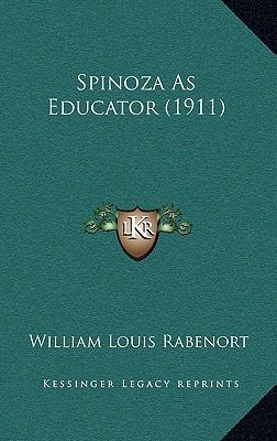 Spinoza As Educator (1911) 1169051545 Book Cover