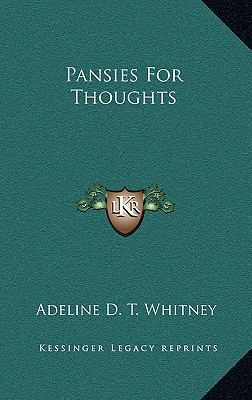 Pansies for Thoughts 1163830755 Book Cover