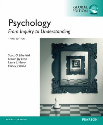 Psychology: From Inquiry to Understanding, Glob... 1292058846 Book Cover