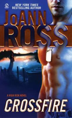 Crossfire: A High Risk Novel [Large Print] 0451237366 Book Cover