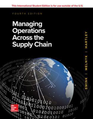 Managing Operations Across the Supply Chain 1260547639 Book Cover