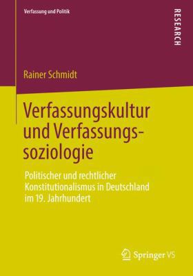 Verfassungskultur Und Verfassungssoziologie: Po... [German] 3531196456 Book Cover