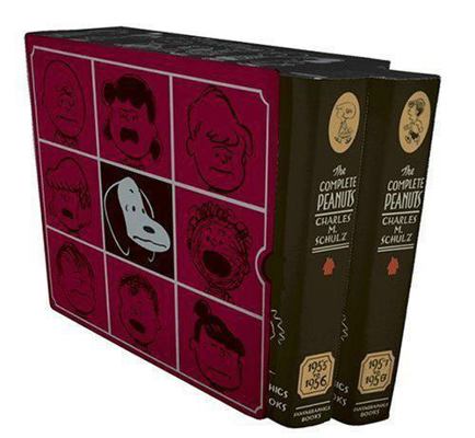 The Complete Peanuts 1955-1958: Gift Box Set - ... 156097687X Book Cover