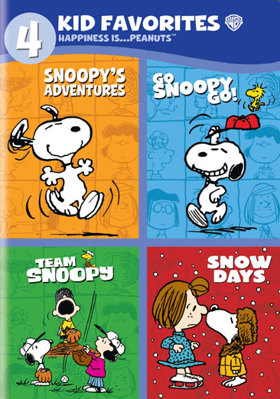 DVD 4 Kid Favorites: Happiness Is... Peanuts Book