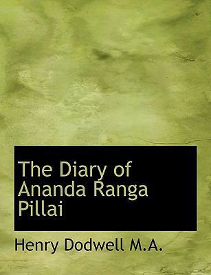 The Diary of Ananda Ranga Pillai 1116751143 Book Cover