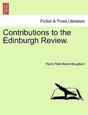 Contributions to the Edinburgh Review. 1241127115 Book Cover