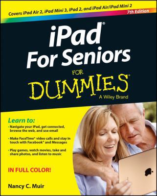 iPad for Seniors for Dummies 1118944380 Book Cover
