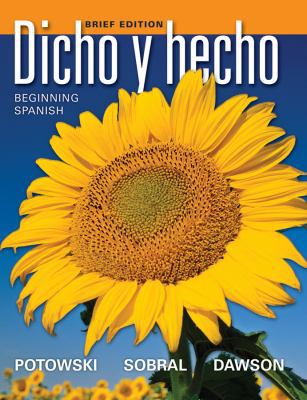 Dicho y Hecho: Beginning Spanish [Spanish] 047090688X Book Cover