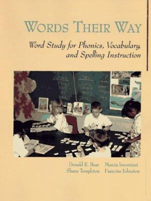 Words Their Way: Word Study for Phonics, Vocabu... 0023074906 Book Cover