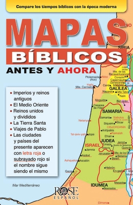 Mapas Bíblicos Antes Y Ahora [Spanish] 1628629061 Book Cover