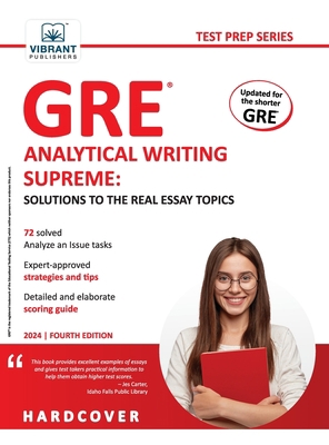 GRE Analytical Writing Supreme Solutions to the... 1636511929 Book Cover
