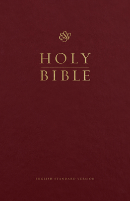 ESV Premium Pew and Worship Bible (Burgundy) 1433563487 Book Cover