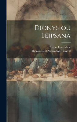 Dionysiou Leipsana 1021014990 Book Cover