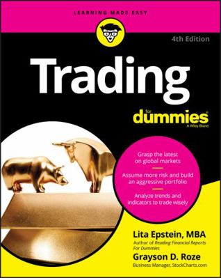 Trading for Dummies 1119370310 Book Cover