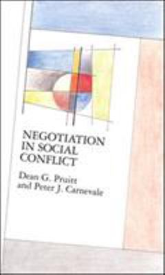 Negotiation In Social Conflict 0335098657 Book Cover