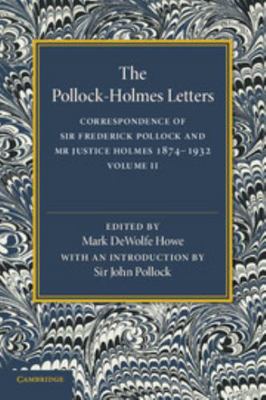 The Pollock-Holmes Letters 1107512093 Book Cover