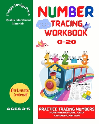 Number Tracing Workbook Book Cover