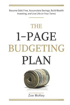 The 1-Page Budgeting Plan: Become Debt Free, Ac... B08929ZCTD Book Cover