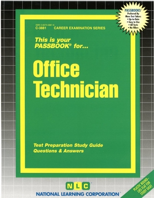 Office Technician: Test Preparation Study Guide... 0837338816 Book Cover