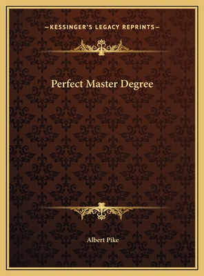 Perfect Master Degree 1169415687 Book Cover